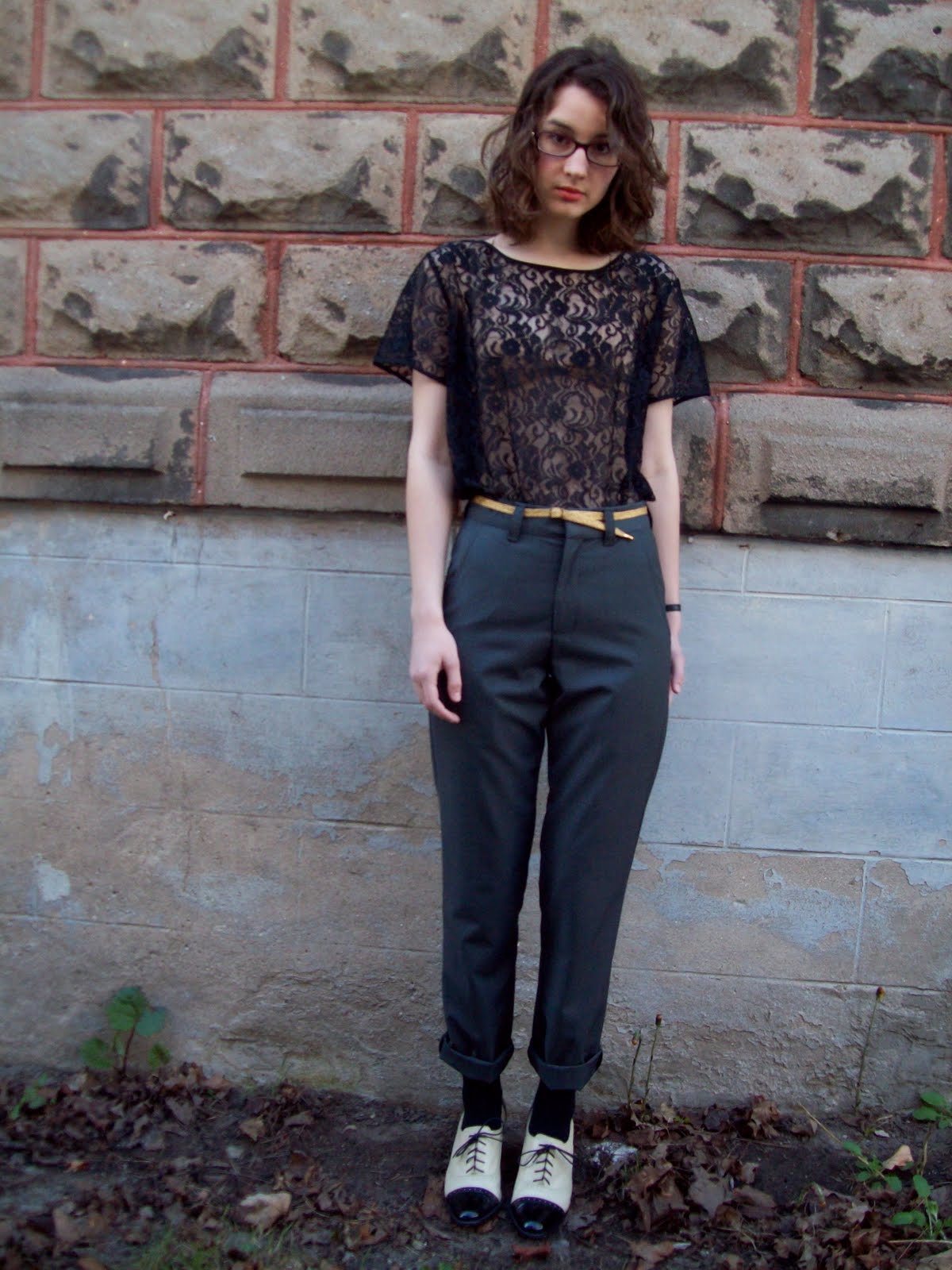 I also tried to be clever with this outfit by pairing a sexy see-through ... I also tried to be clever with this outfit by pairing a sexy see-through ...