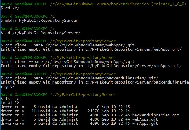 Share Git Repository Via Http