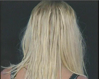 Resultado de imagem para britney hair extensions 2007 vma