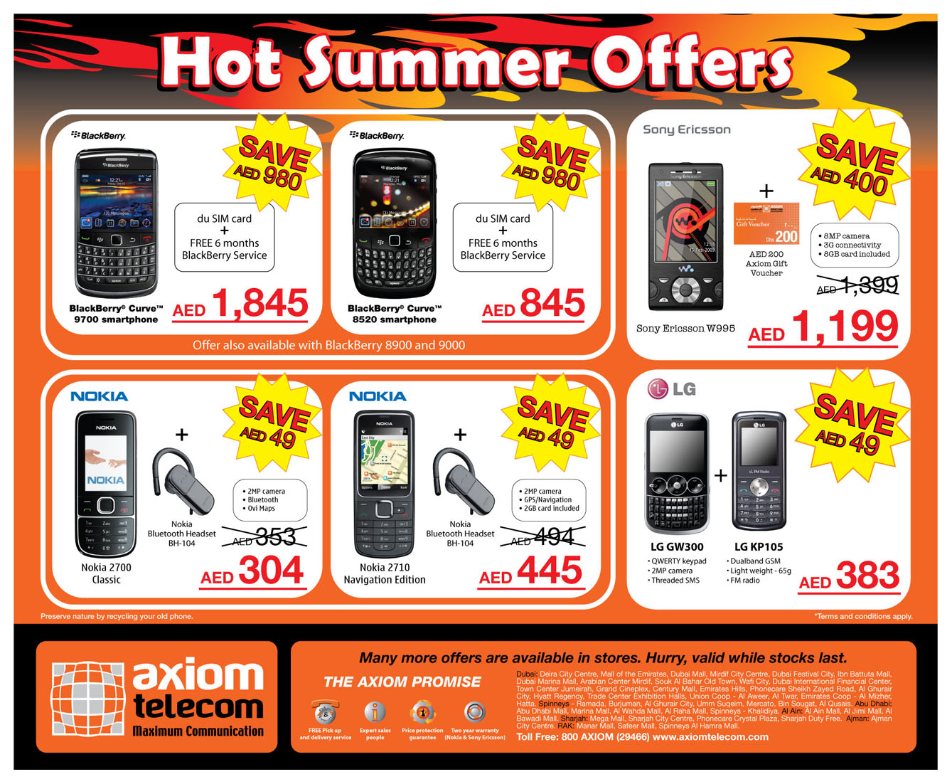Deals in UAE Hot offers from Axiom