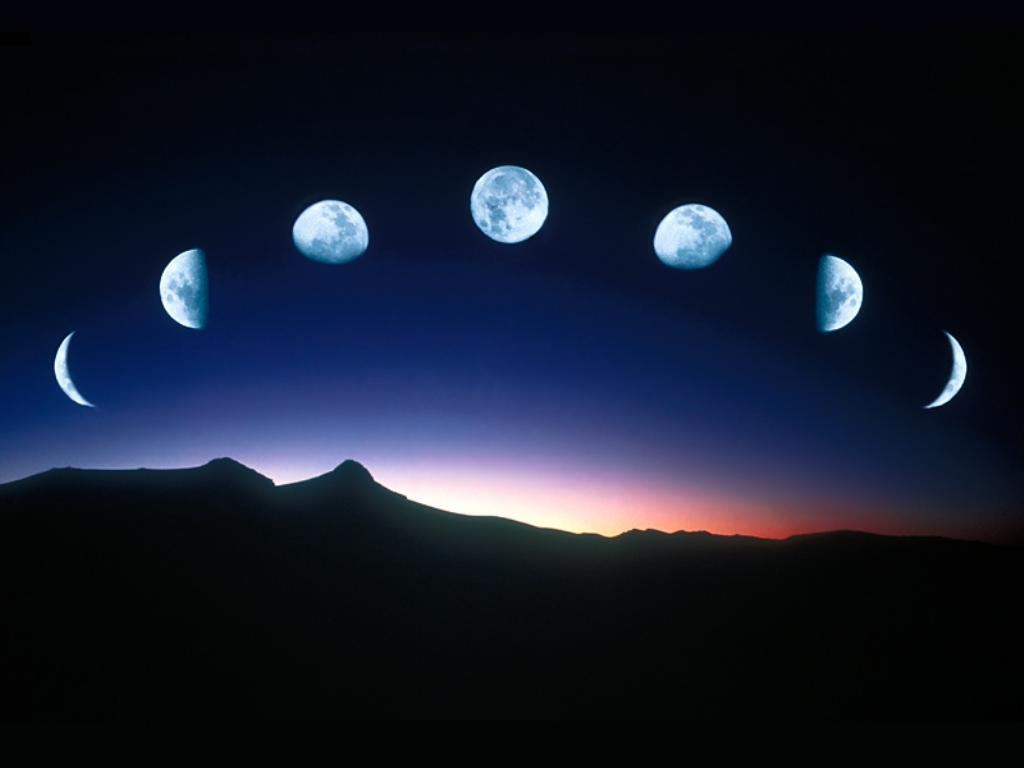 The moon has