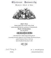 An example of a fake diploma An example of a fake diploma
