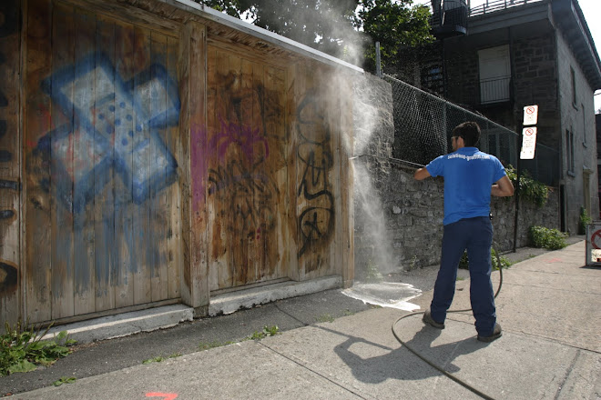 Nettoyage de Graffiti