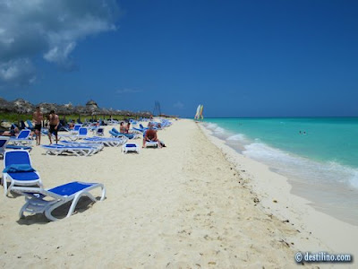 La plage du Melia Cayo Santa Melia Cayo Santa Maria. La plage du Melia Cayo Santa