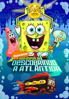 Filme Poster Bob Esponja - Descobrindo a Atlântida DVDRip XviD Dublado