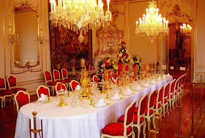 Elisabeth, emperatriz de Austria-Hungría Dining+Room+at+Hofburg