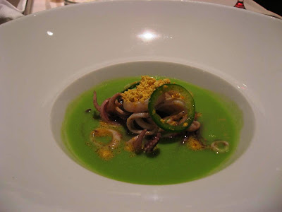 English Pea Soup at Fifth Floor