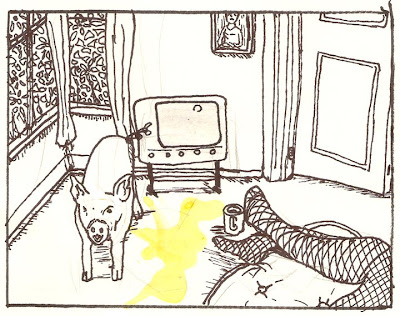 Nuala Murphy pig illustration