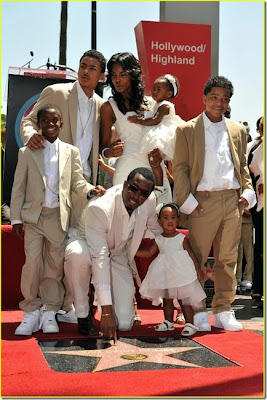 diddy hollywood walk of fame star picture