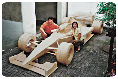 Man Builds Full Scale F1 Car From 956,000 Matchsticks Michael Arndt 07