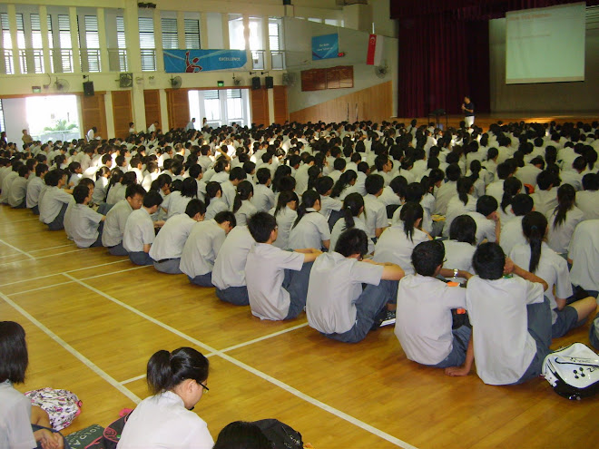 Hall assembly on Tuesday morning