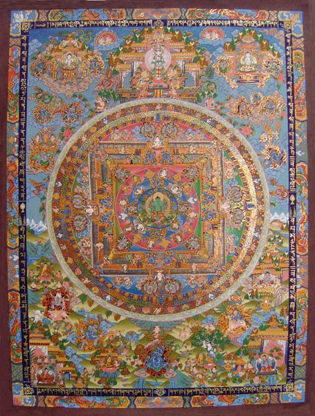 Buddhist Green Tara Mandala