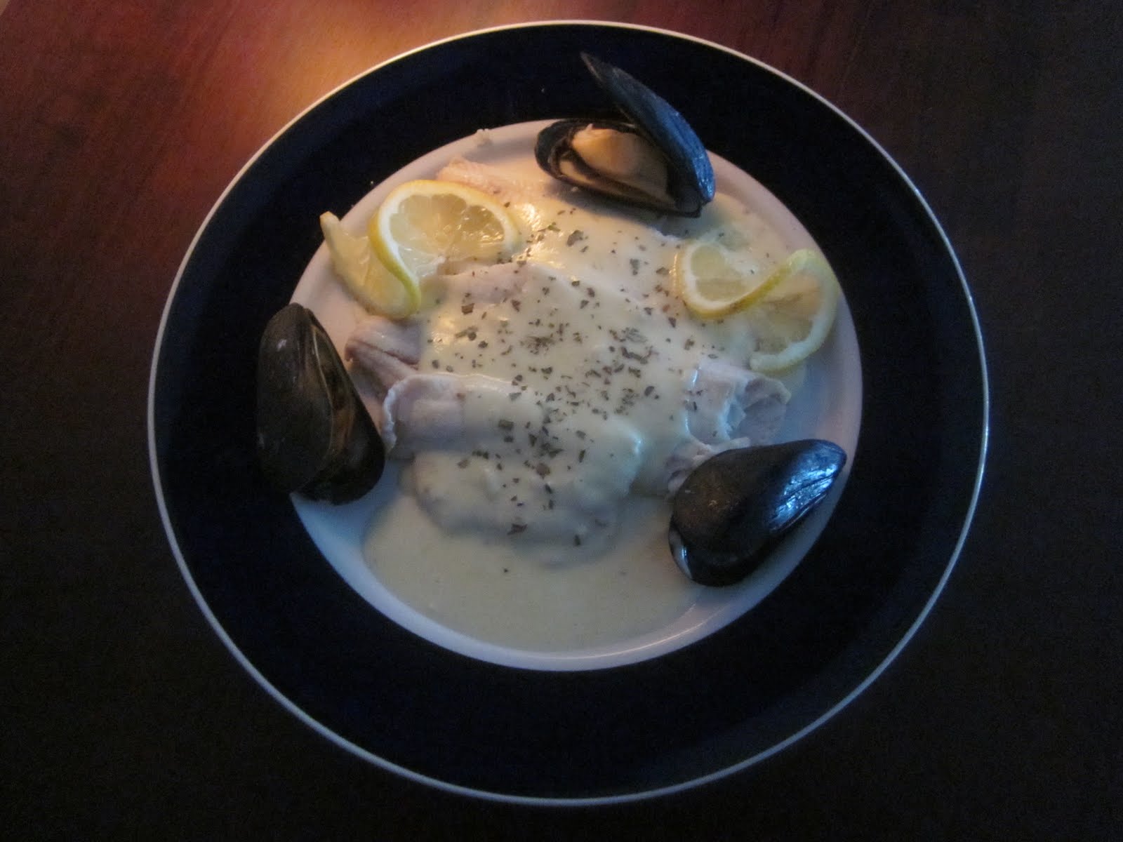 Channeling Julia Child Filets de Poisson Gratinés, á la Parisienne