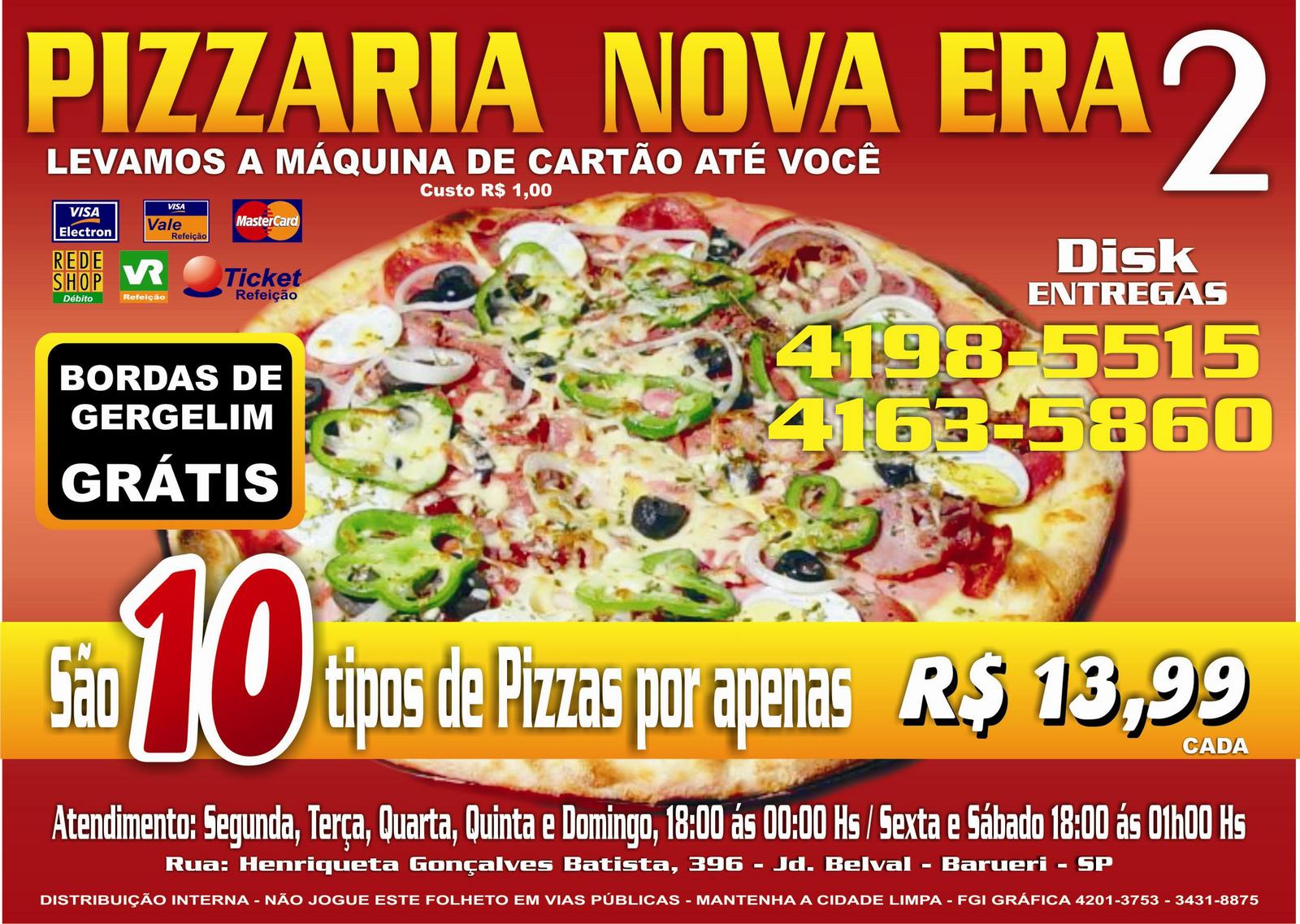 Restaurantes e Pizzarias Designer Gráfico