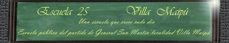 Escuela 25 Villa Maipú