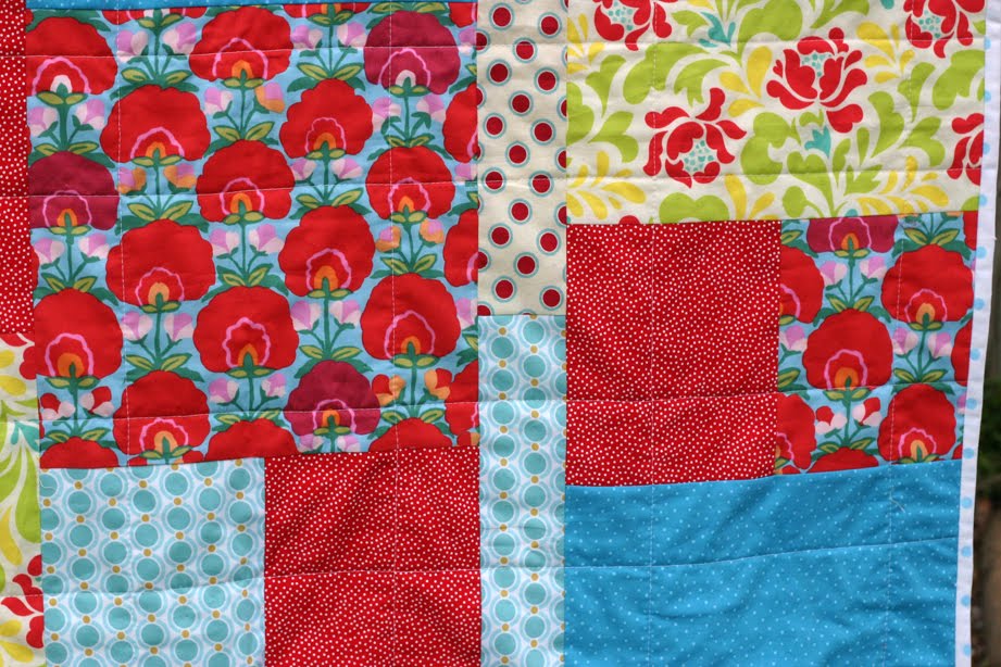 Kate Henderson Quilts Fat Quarter Baby Quilt Tutorial