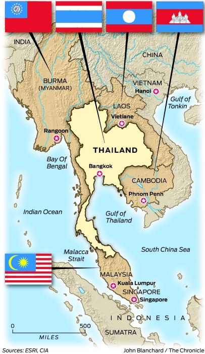 east asia map with capitals. political map asia,
