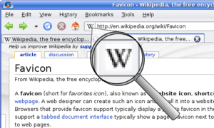 wikipedia favicon