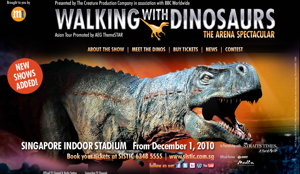 walking with dinosaurs sistic