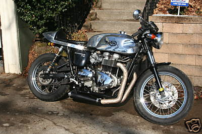 bonneville cafe racer