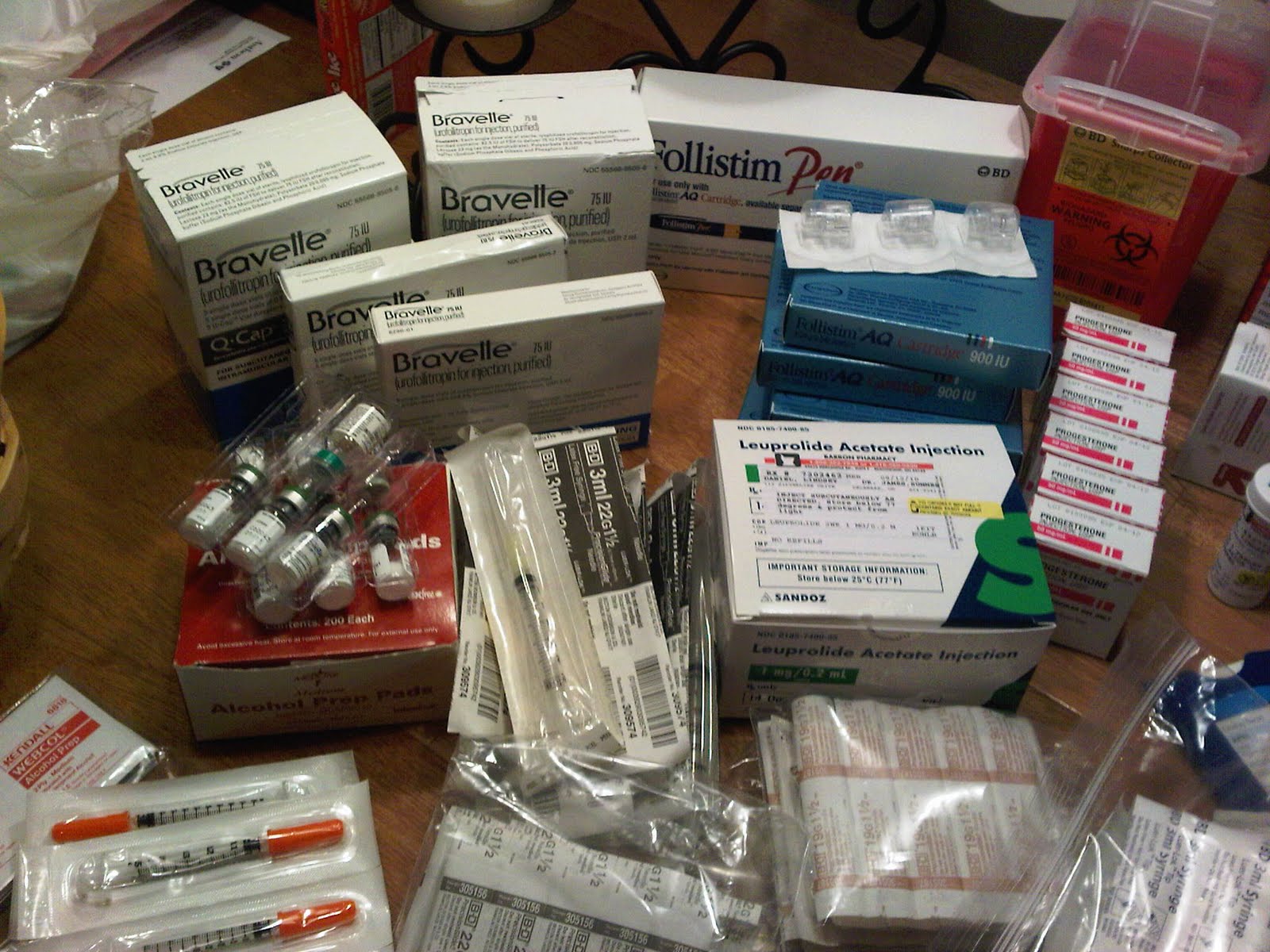 Waiting For Our Miracle IVF meds arrived