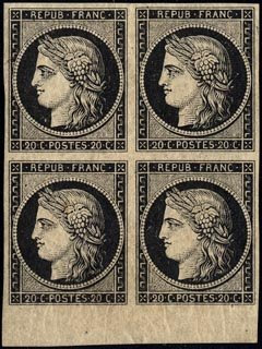 Rare Stamps - Ceres France's First Stamp Rare Stamps - Ceres France's First Stamp