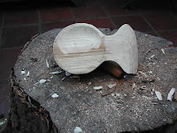 how to carve a kuksa