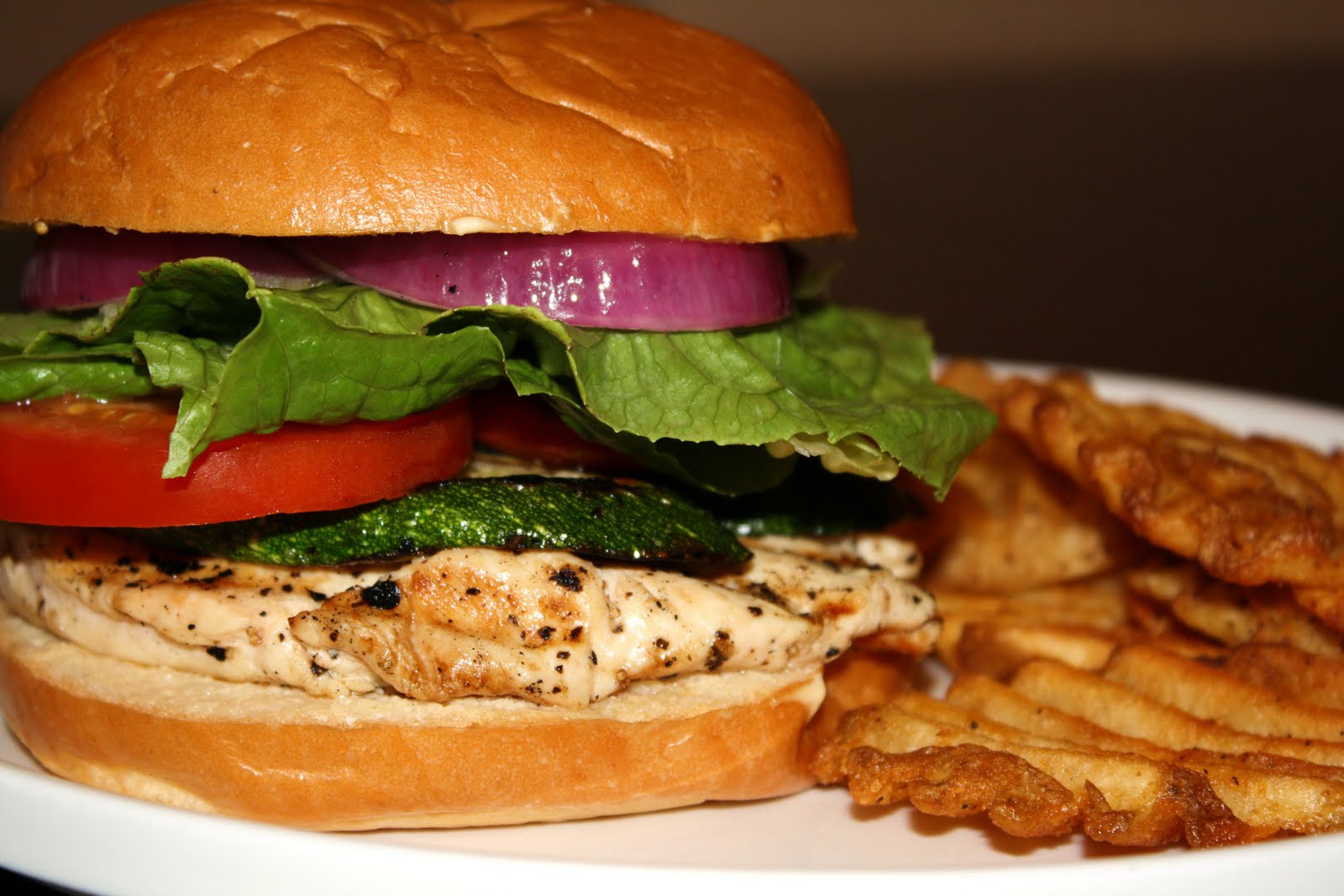 Grilled Chicken Burger