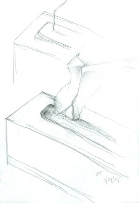 Sheryl Todd - Drawing of Kleenex Box