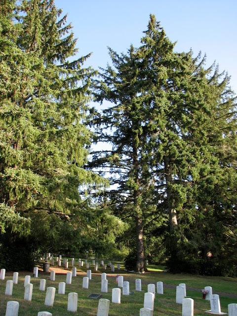 Military Cemetery at Fort Stevens, Oregon