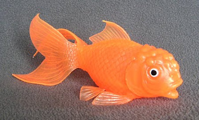 Plastic Fantail Goldfish