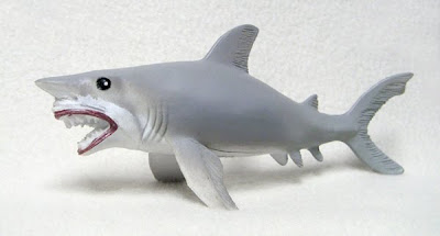 Great White Shark with Scary Teeth