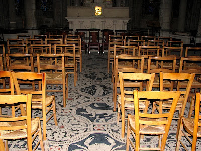 Aisle to the High Altar, St. Denis Basilica, France