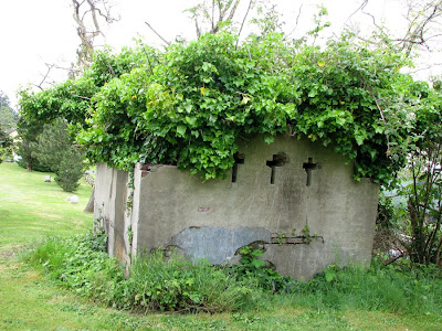 Shively Mausoleum in Pioneer Cemetery, Astoria, Oregon