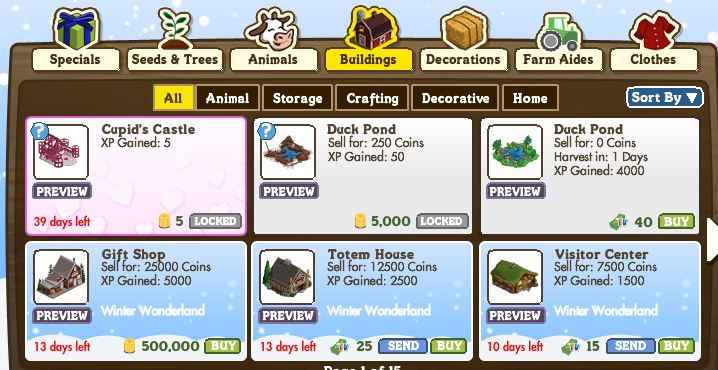 Cupids Castle Farmville