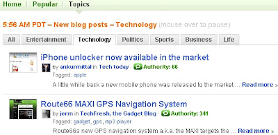 Technoarti Topics