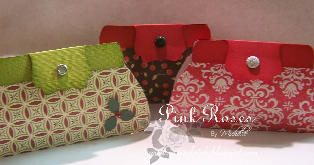 Roses of Pink Little Clutch Purse Favors