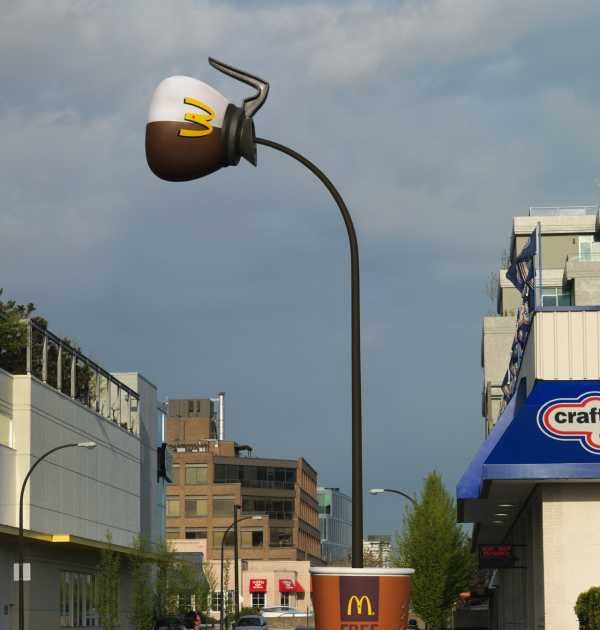 directdaily McDonald’s "Free coffee ambient"