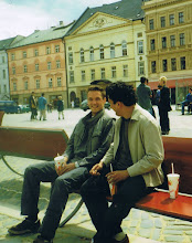 Iwan en Steve in Olomouc, Tjechië