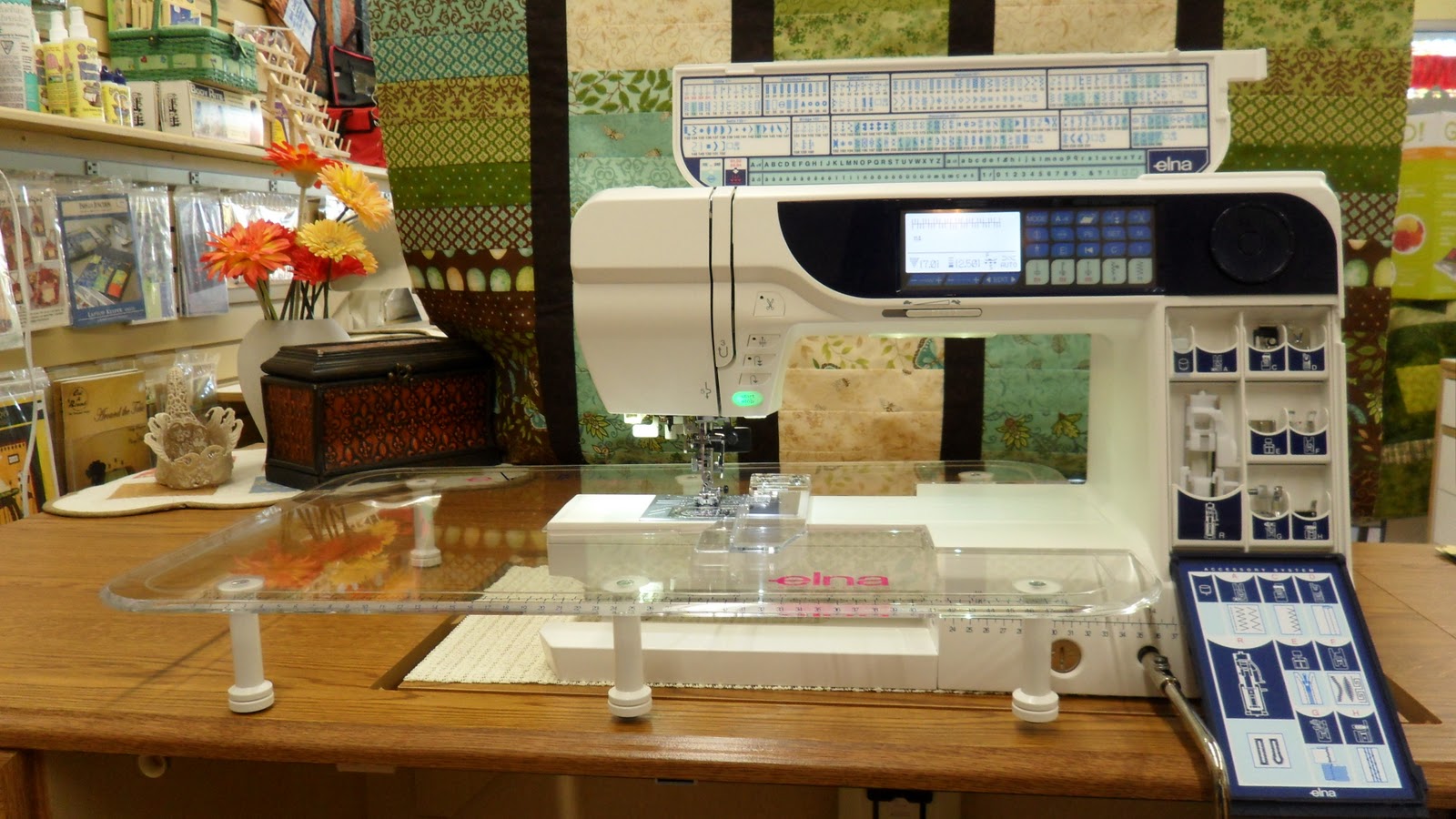 What's New at Findlay's in Orchard Plaza The New Elna eXcellence