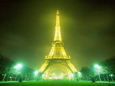 Eiffel Tower Paris France Wallpaper. Eiffel Tower at Night, Paris,
