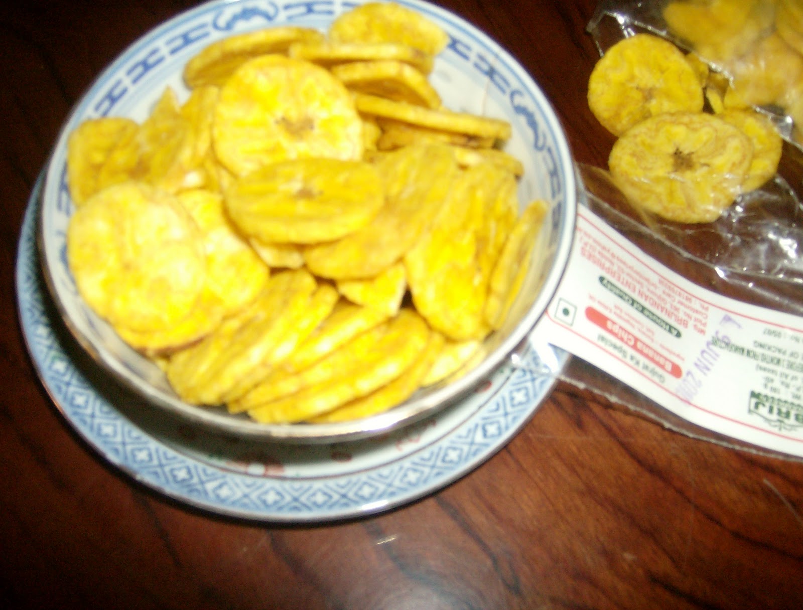 üçelma daha önce tatmadığım bir cips…muz cipsi