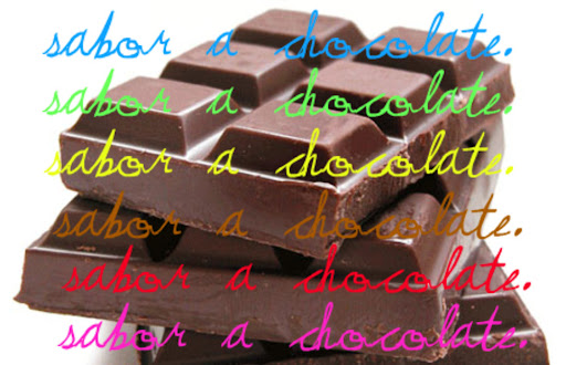 Sabor a chocolate.