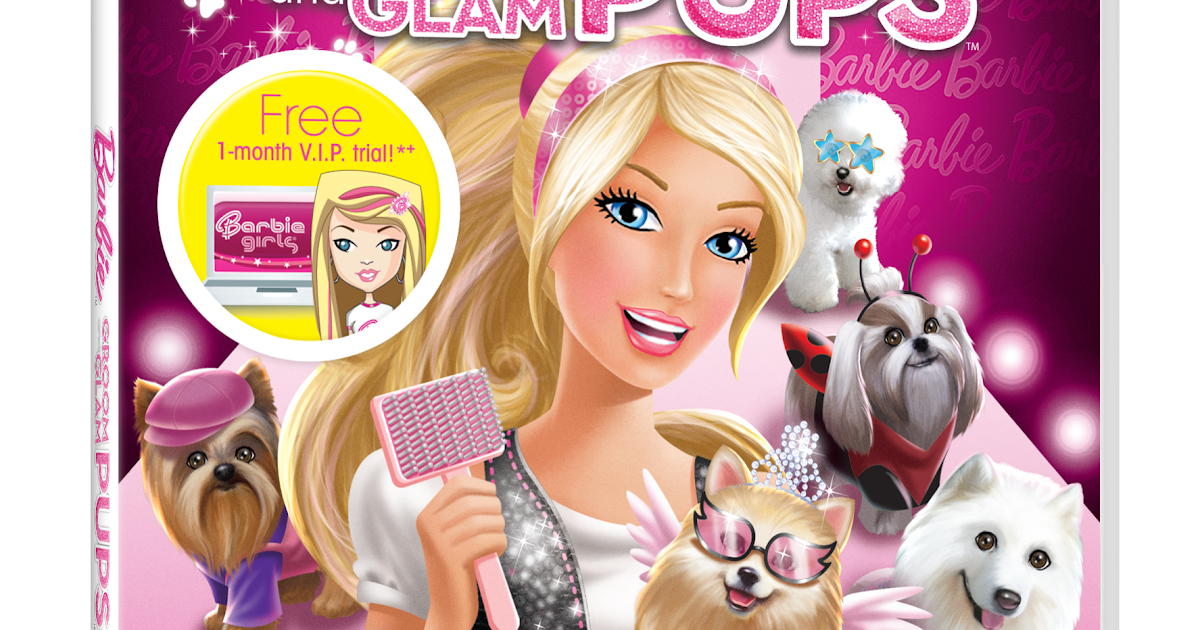 Dad of Divas' Reviews Game Review WII Barbie Groom and Glam Pups
