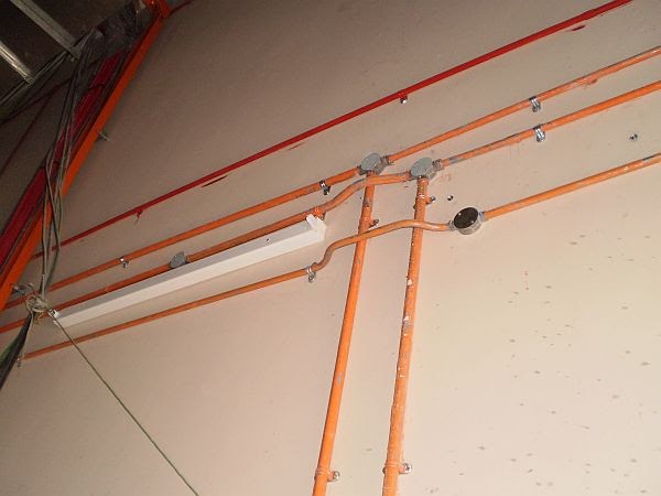 Electrical Installation Wiring Pictures: Electric conduit installation