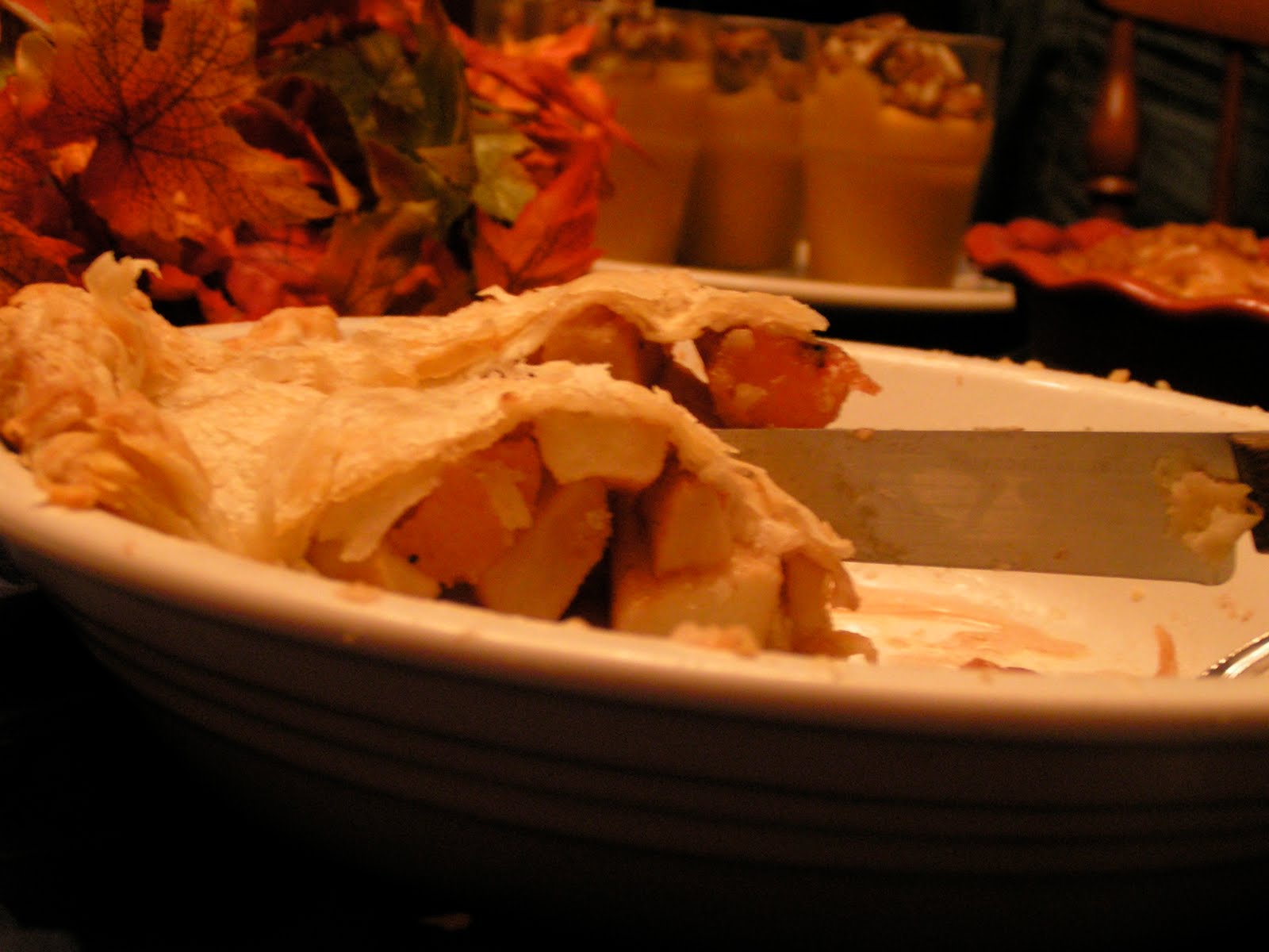 choke, artichoke pearquinceapple pie