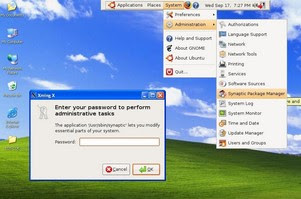 Portable Ubuntu for Windows Interface Ubuntun para Windows
