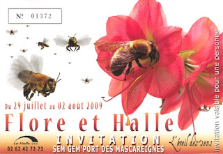 Billet d'accès à Flore et Halle 2009