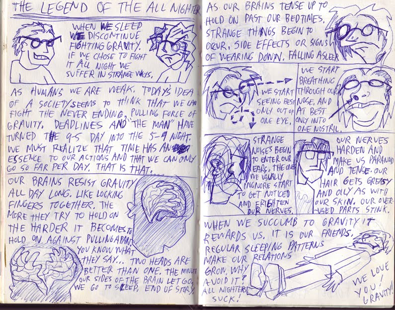 Sketchkrieg! Old Journal/Sketchbook Entries