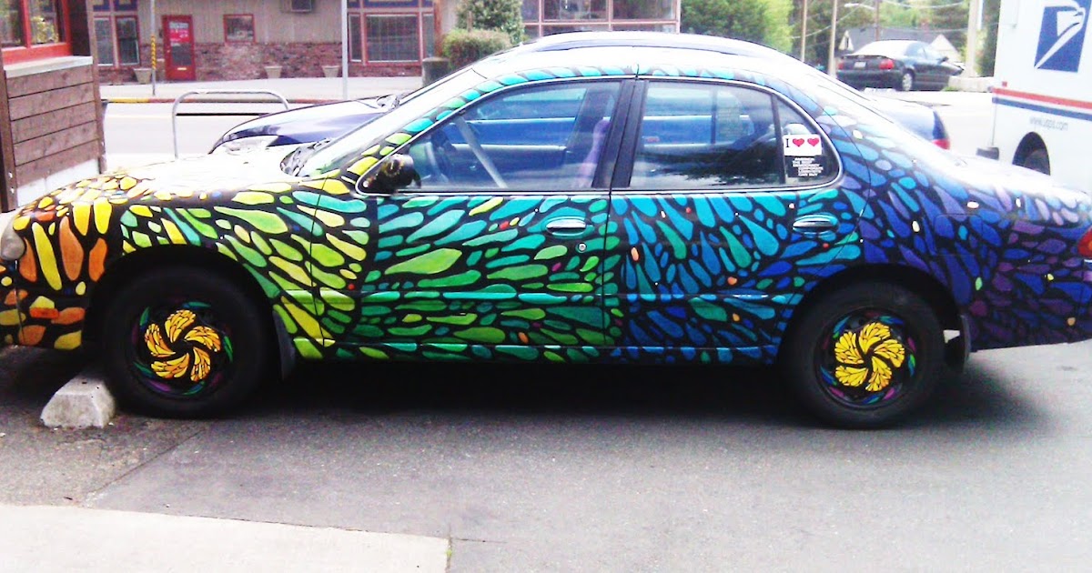 Omega Glass: Fused Glass Art that's Ridiculously Cool: A Car as an